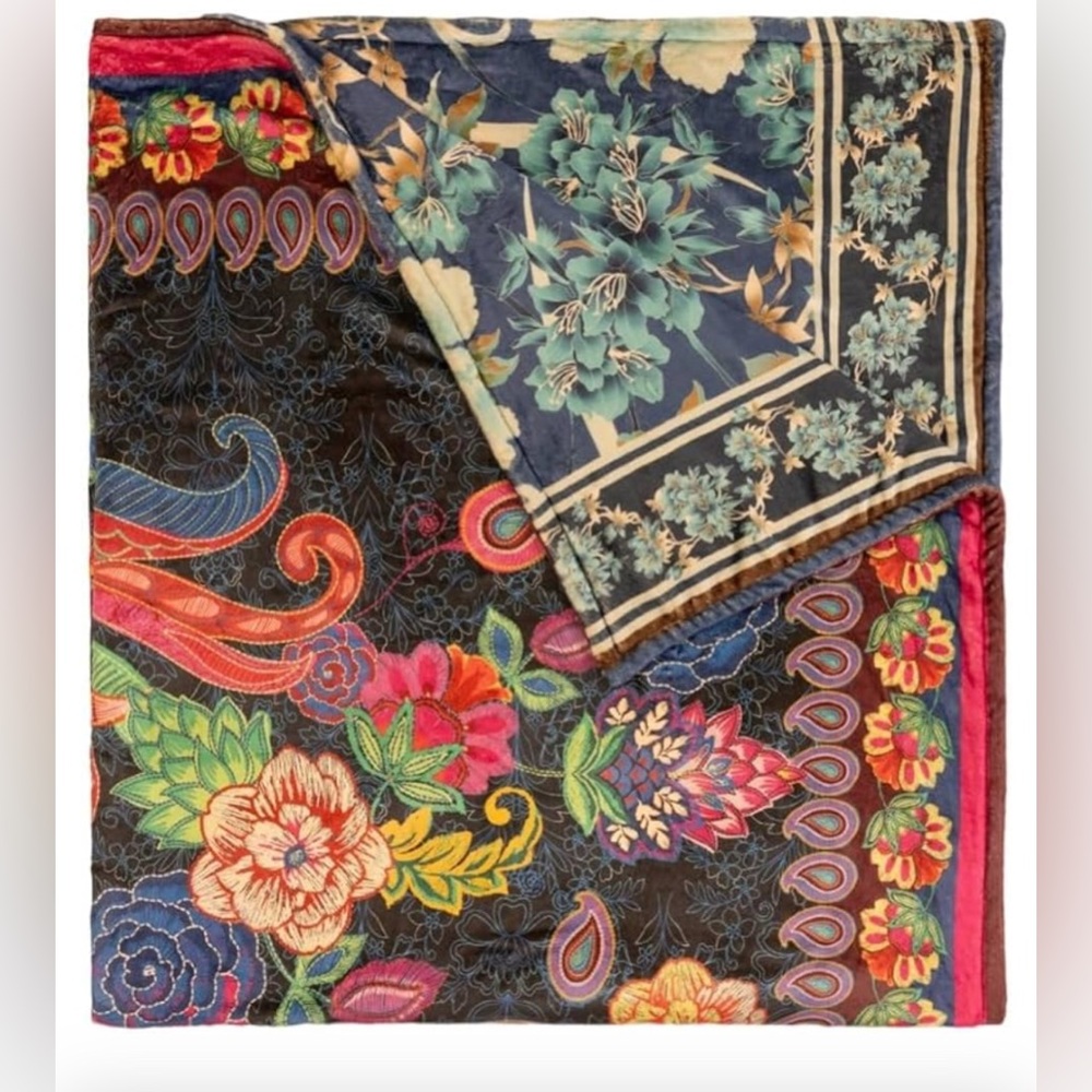 Johnny Was Laurel Canyon Emberwing Cozy Blanket - H13424-7